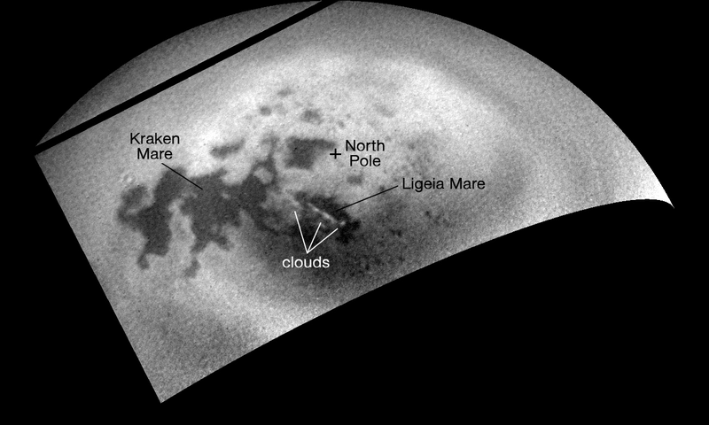 Illustration for article titled A Multi-Year Sunny Spell on Titan Ends With Methane Clouds